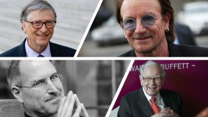 Bill Gates, Bono, Steve Jobs, Warren Buffet know how to focus
